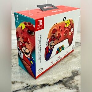 New Nintendo Switch Enhanced Super Mario wired controller